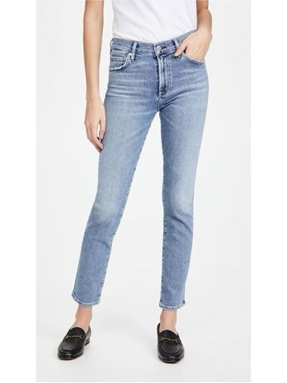 Citizens Of Humanity Skyla Slim Straight Ankle Jeans